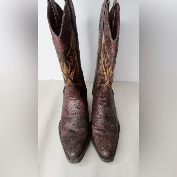 Smoky Mountain Ladies Julia Boots - Brown - Picture 3 of 4